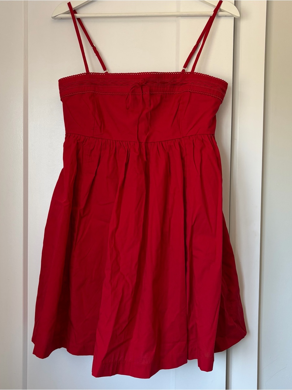 NWT Abercrombie & Fitch Red Spaghetti Strap Dress